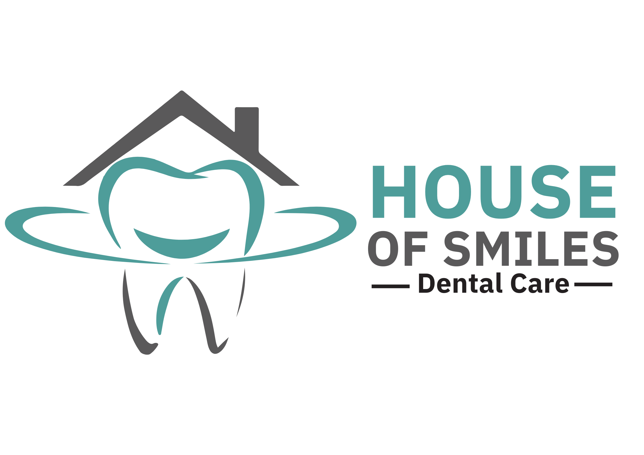 House of Smiles Dental Care Logo